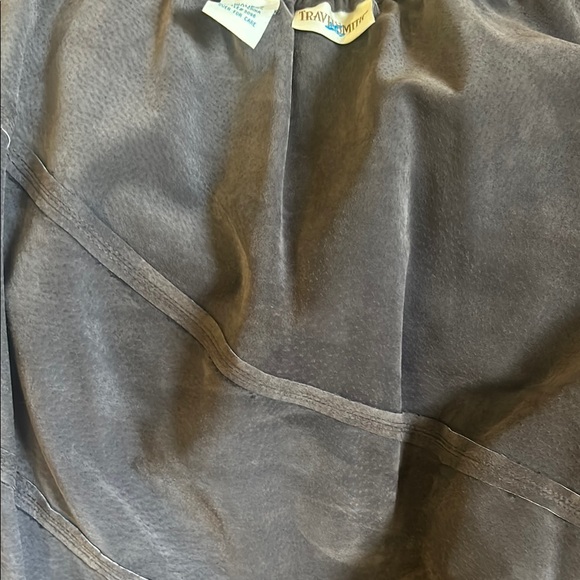 Elegant genuine suede A-Line Maxi Skirt - Picture 8 of 8